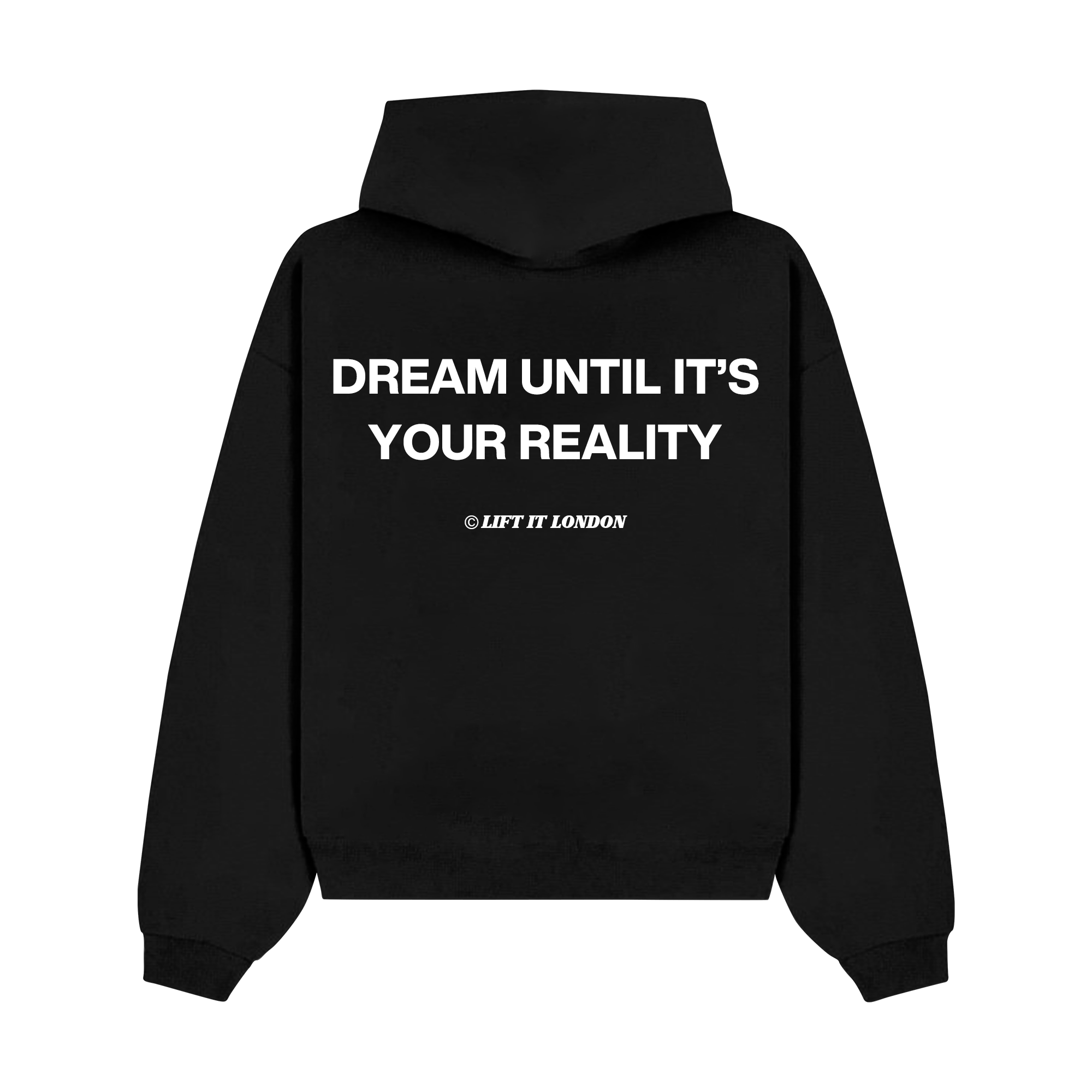 DREAMERS HOODIE - BLACK