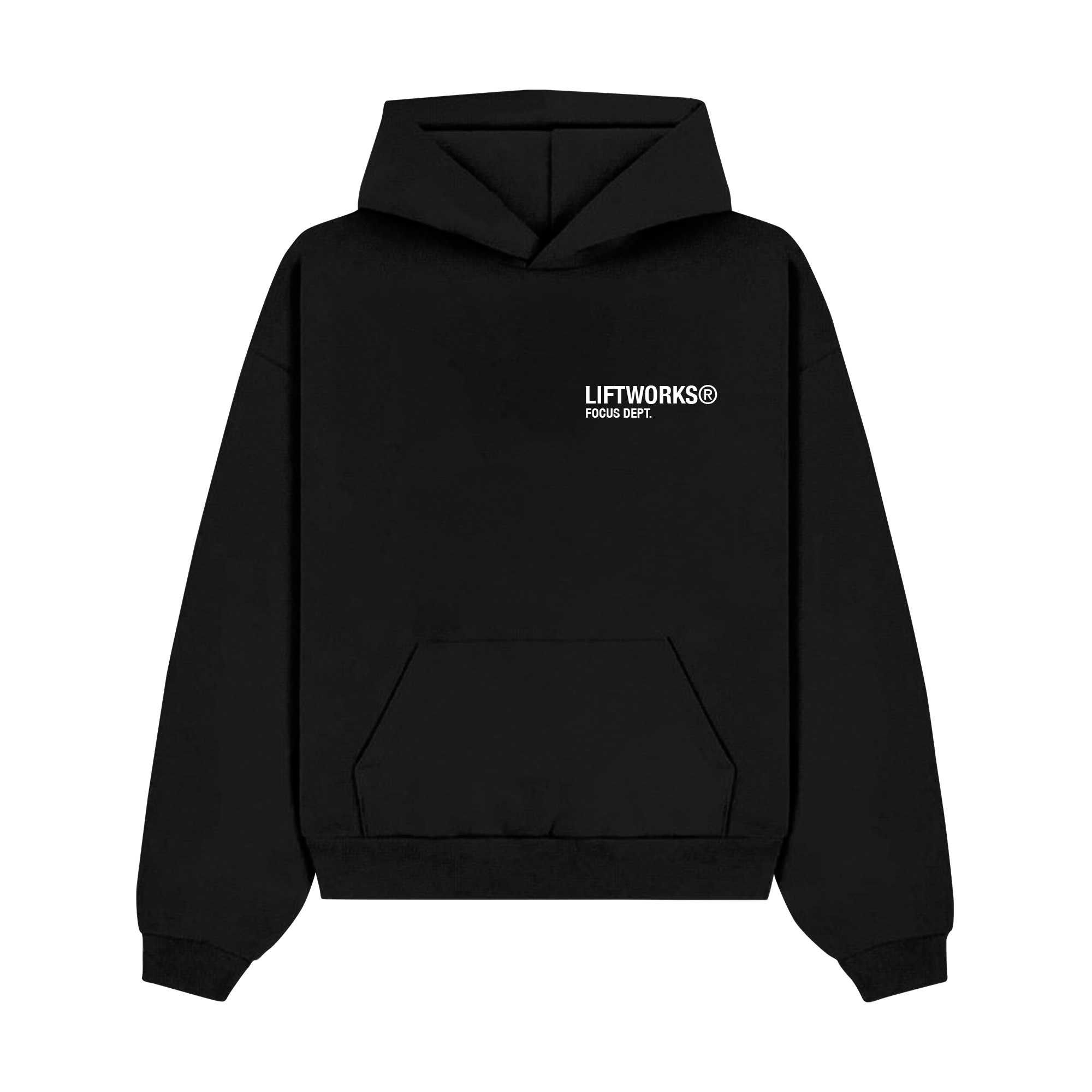 WORKWEAR HOODIE - BLACK